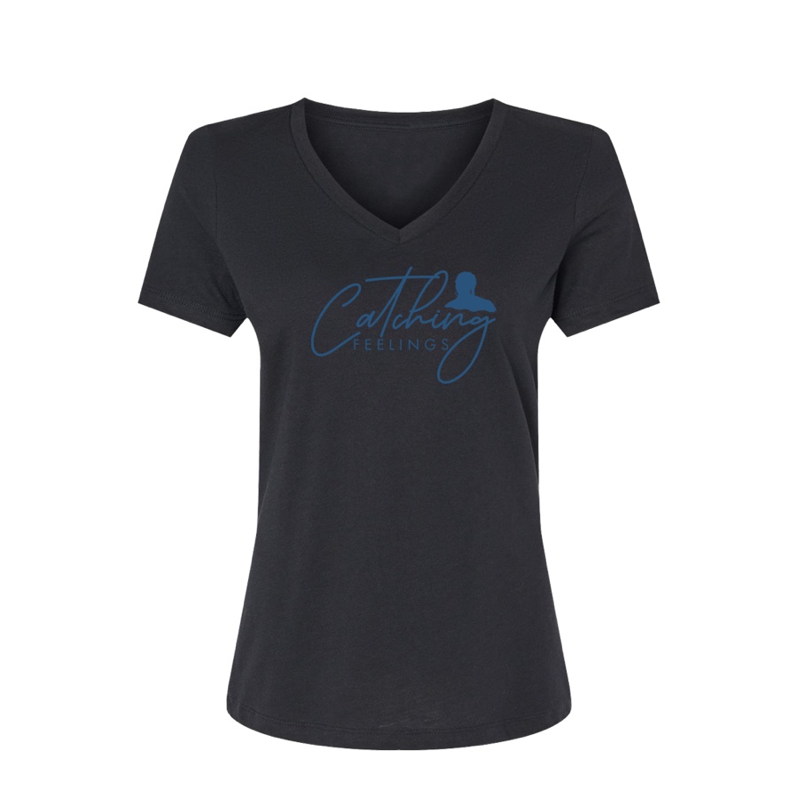 Catching Feelings V-Neck Tee